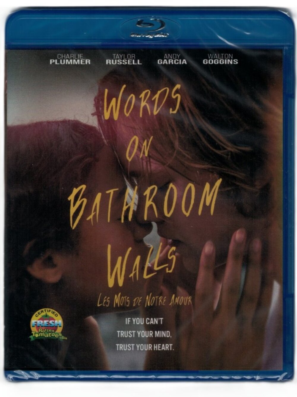 Words On Bathroom Walls (Blu-ray) 2020 Charlie Plummer, Taylor Russell NEW